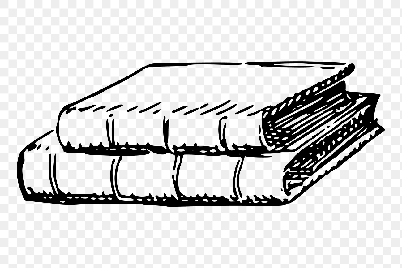 Books png sticker education illustration